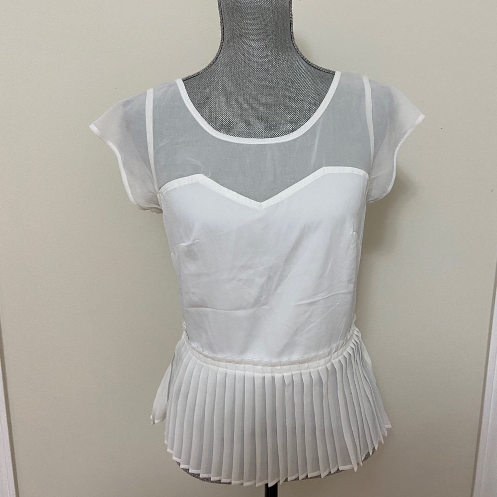 American Eagle Outfitters Sweetheart Peplum